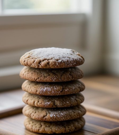 Pecan Tea Cookies recipe image