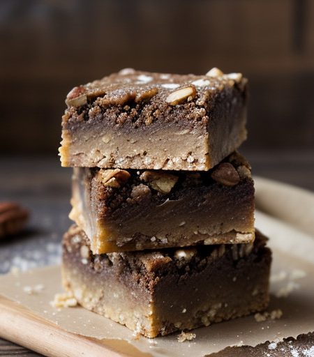Pecan Turtle Bars recipe image