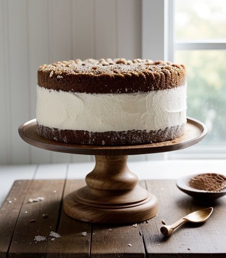 Peggy Cullen's Coconut-Pecan Cake recipe image