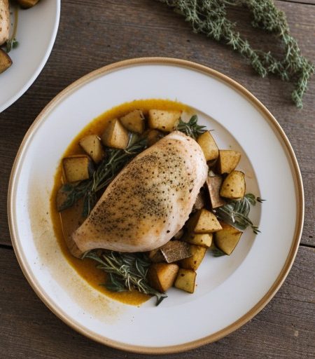 Peggy and Bruce's Baked Chicken Breast Casserole recipe image