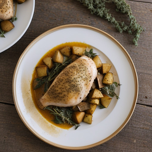 Peggy and Bruce's Baked Chicken Breast Casserole recipe image