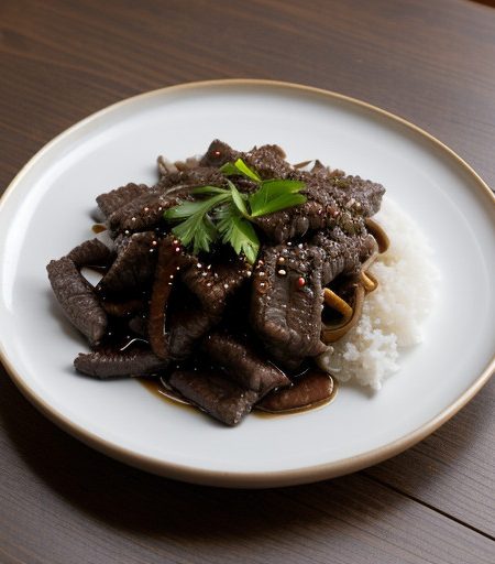Peking Beef (Mongolian Beef Crouch recipe image
