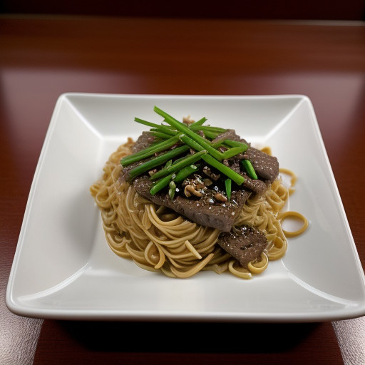 Peking Noodles recipe image