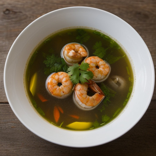 Peking Shrimp Ball Soup recipe image