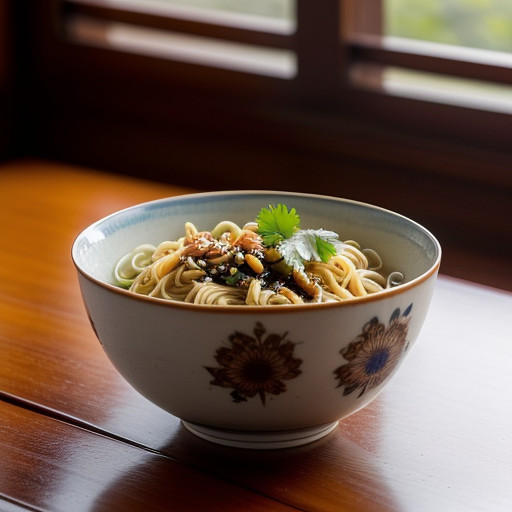 Peking Style Noodles With Bean Sauce & Mixed recipe image