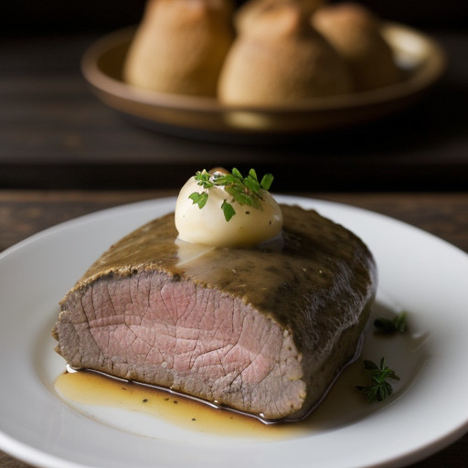 Penn Dutch Stuffed Liver recipe image