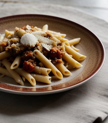 Penne All'arrabbiata ("In a Rage" recipe image