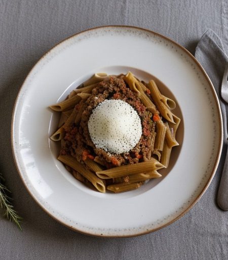 Penne Bolognese recipe image