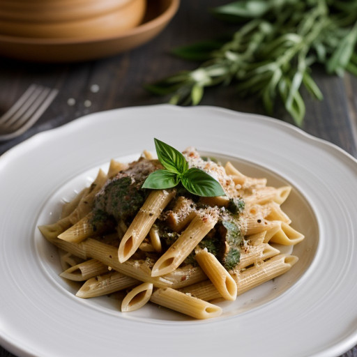 Penne Puttanesca recipe image
