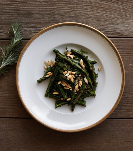 Penne With Broccoli Rabe and Pine Nuts - House Beautiful recipe image