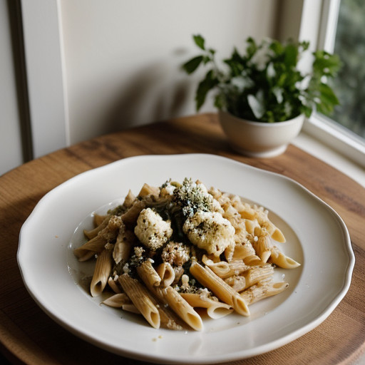 Penne With Cauliflower recipe image