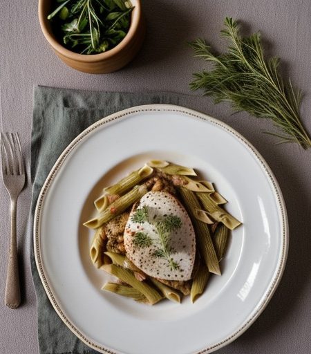 Penne With Chicken recipe image