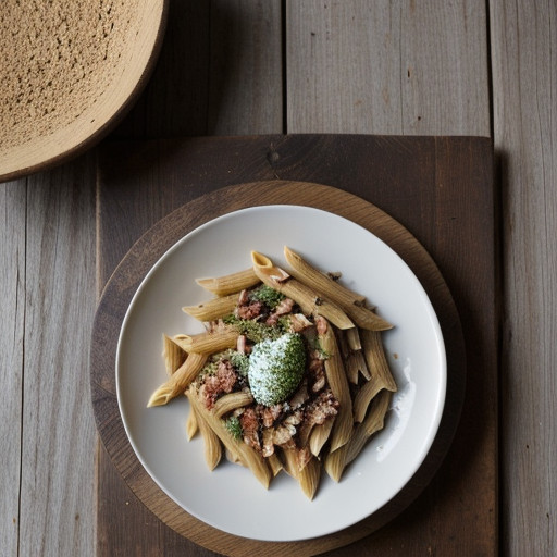 Penne With Chicken and Toasted Pecans recipe image