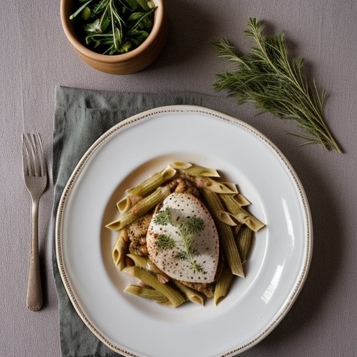 Penne With Chicken recipe image