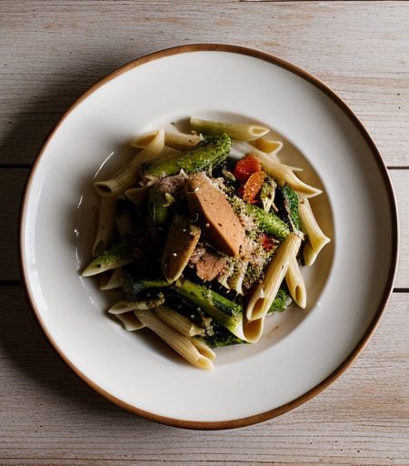 Penne With Turkey & Brocolli recipe image