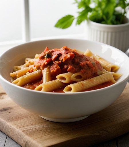 Penne in Vodka Sauce recipe image