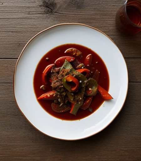 Peperoni Al Vaso (Marinated Peppers recipe image