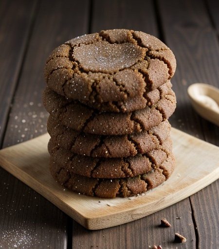 Pepparkakor ( Spiced Molasses Cookies recipe image