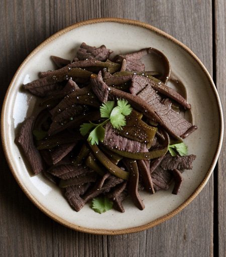 Pepper Onion Beef recipe image