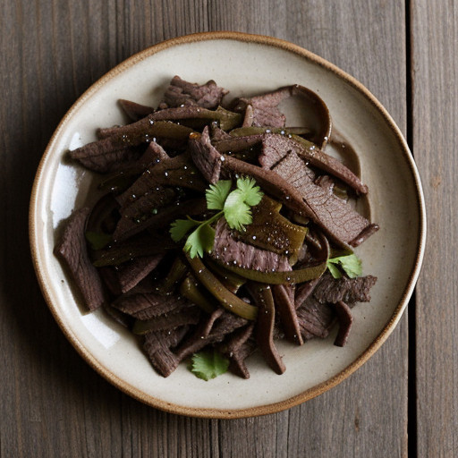 Pepper Onion Beef recipe image