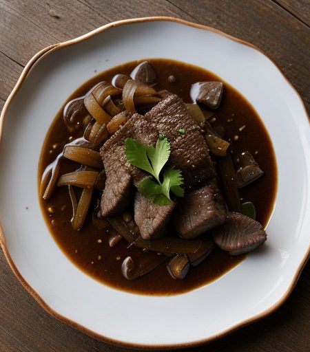 Pepper Steak W/Onions *** (Cfxm67 A recipe image
