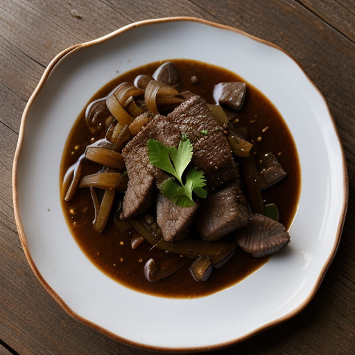 Pepper Steak W/Onions *** (Cfxm67 A recipe image