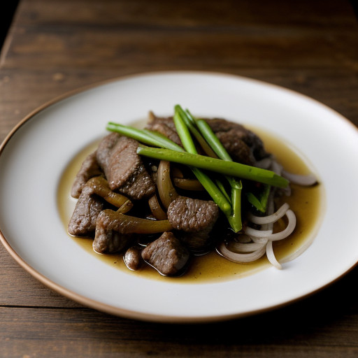 Pepper Steak W/Onions recipe image