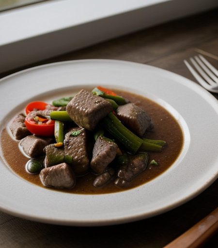 Pepper Steak for Two recipe image
