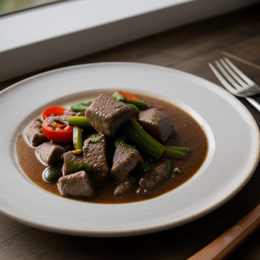 Pepper Steak for Two recipe image