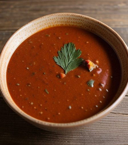 Pepper-&-Tomato Soup recipe image