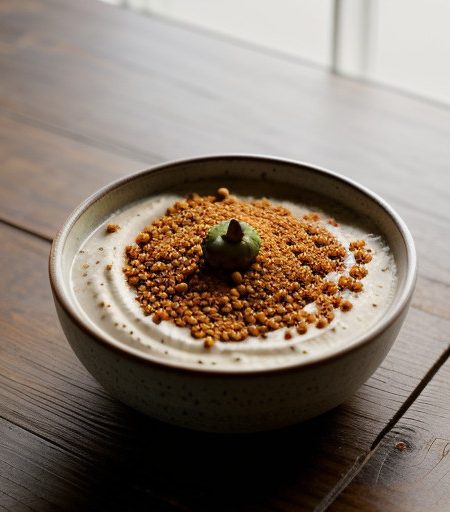 Peppered Channa Dip (Thecha recipe image