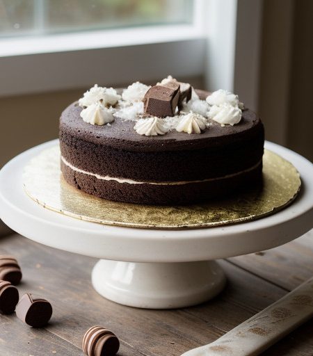 Peppermint Chocolate Cake recipe image