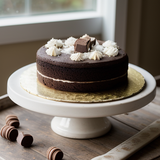 Peppermint Chocolate Cake recipe image