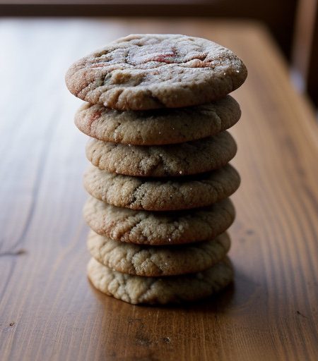 Peppermint Swirl Refrigerator Cookies recipe image