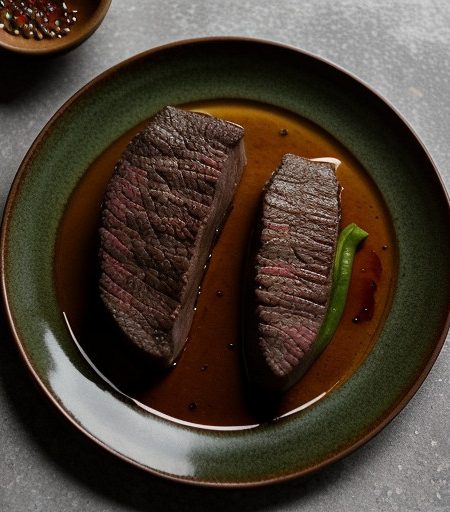 Peppers & Steak (Kxmt69 B recipe image