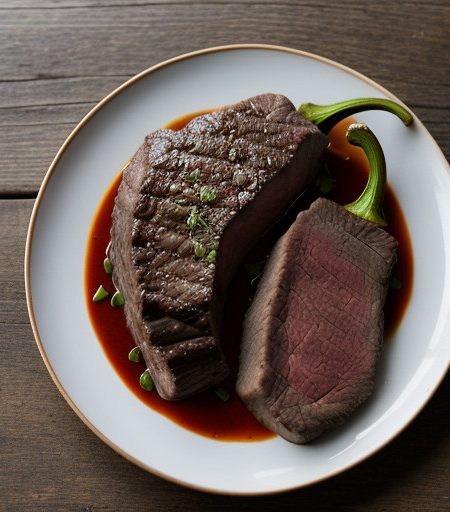 Peppers & Steak (Kxmt69 B recipe image