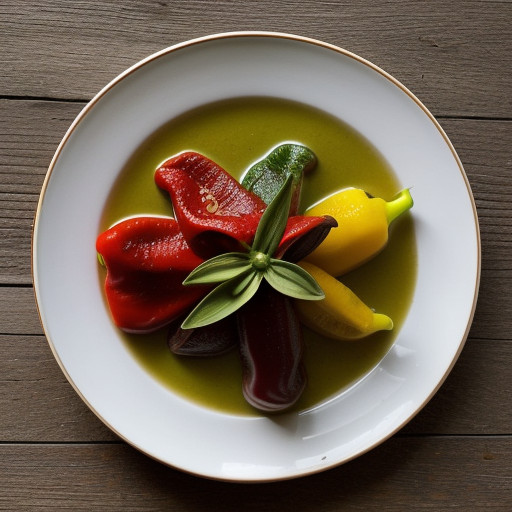 Peppers With Tarragon recipe image