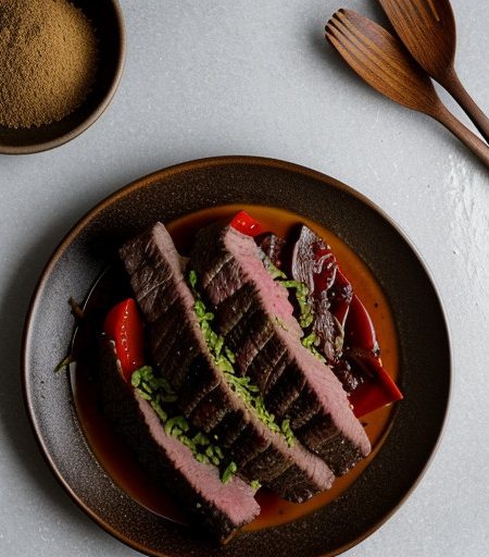 Peppers and Steak for Crockpot recipe image