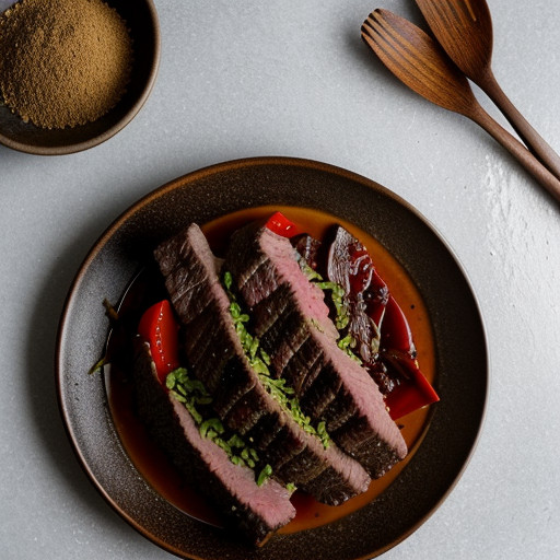 Peppers and Steak for Crockpot recipe image