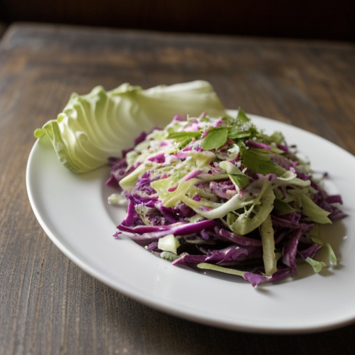 Peppery Blue Cheese Slaw recipe image