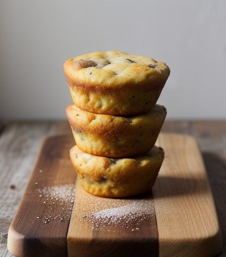 Peppery Cheddar Muffins recipe image