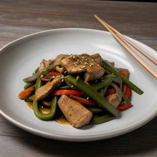 Peppery Chicken Stir-Fry recipe image