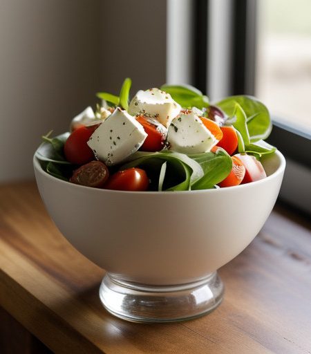 Peppery Mozzarella Salad recipe image