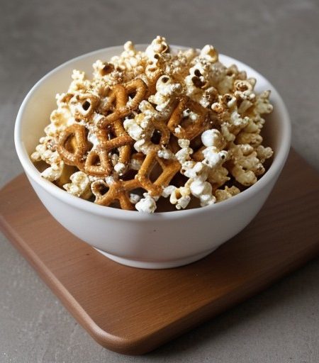 Peppy-Mex Popcorn Snack recipe image