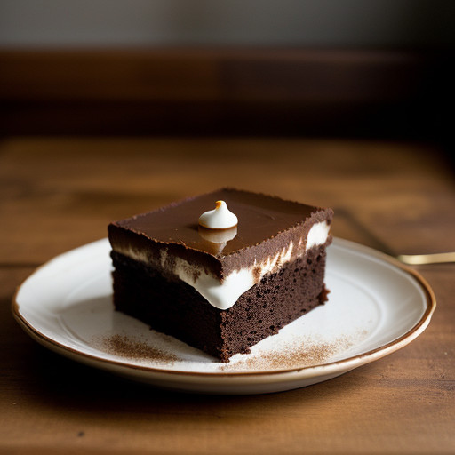 Pepsi-Cola Cake With Broiled Peanut Butter Fr recipe image
