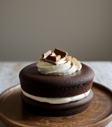 Pepsi-Cola Cake With Broiled Peanut Butter Frosting recipe image