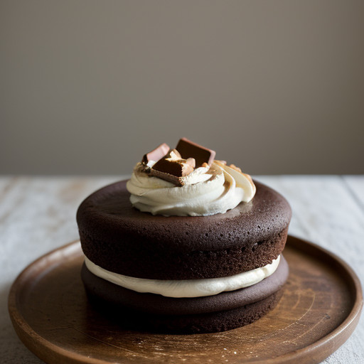 Pepsi-Cola Cake With Broiled Peanut Butter Frosting recipe image