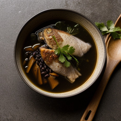 Perch With Black Bean Sauce Jjgf65 A I.E.S. recipe image