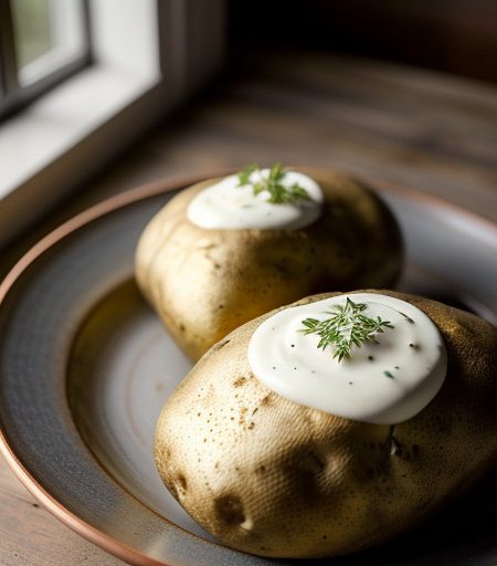 Perfect Baked Potatoes recipe image