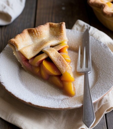 Perfect Peach Pie recipe image
